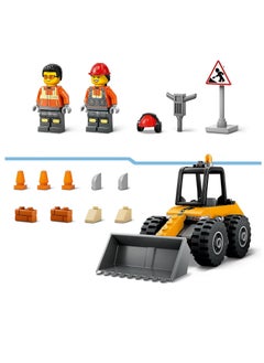 LEGO LEGO Yellow Construction Wheel Loader Toy - Vehicle Building Set 60450  - Image 5