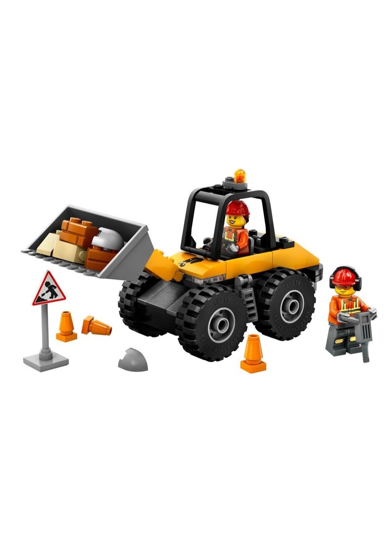 LEGO - LEGO Yellow Construction Wheel Loader Toy - Vehicle Building Set 60450 - Image 1