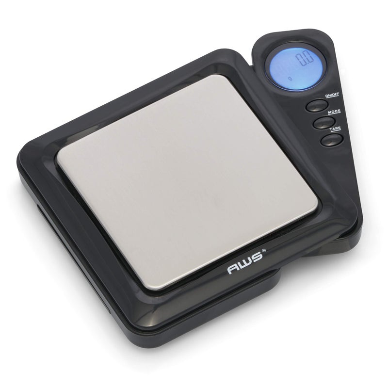 American Weigh Scales Blade Series Digital Precision Pocket Weight Scale Gray 650 X 01G BL650GRY Black 1KG X 01g