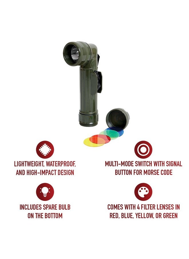 ROTHCO - Rothco G.I. Type D-Cell Incandescent Flashlights, Olive Drab - Image 1