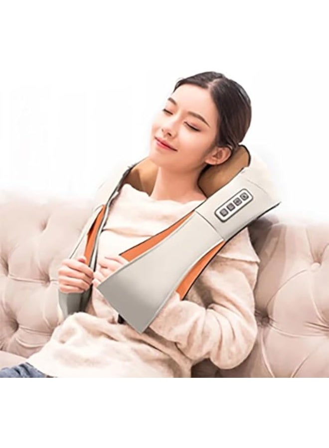 Shiatsu Neck & Back Massager with Heat - 8 Deep Kneading Rollers - Multi-Speed & Dual Direction - Easy-to-Use for Pain Relief & Circulation - Image 2