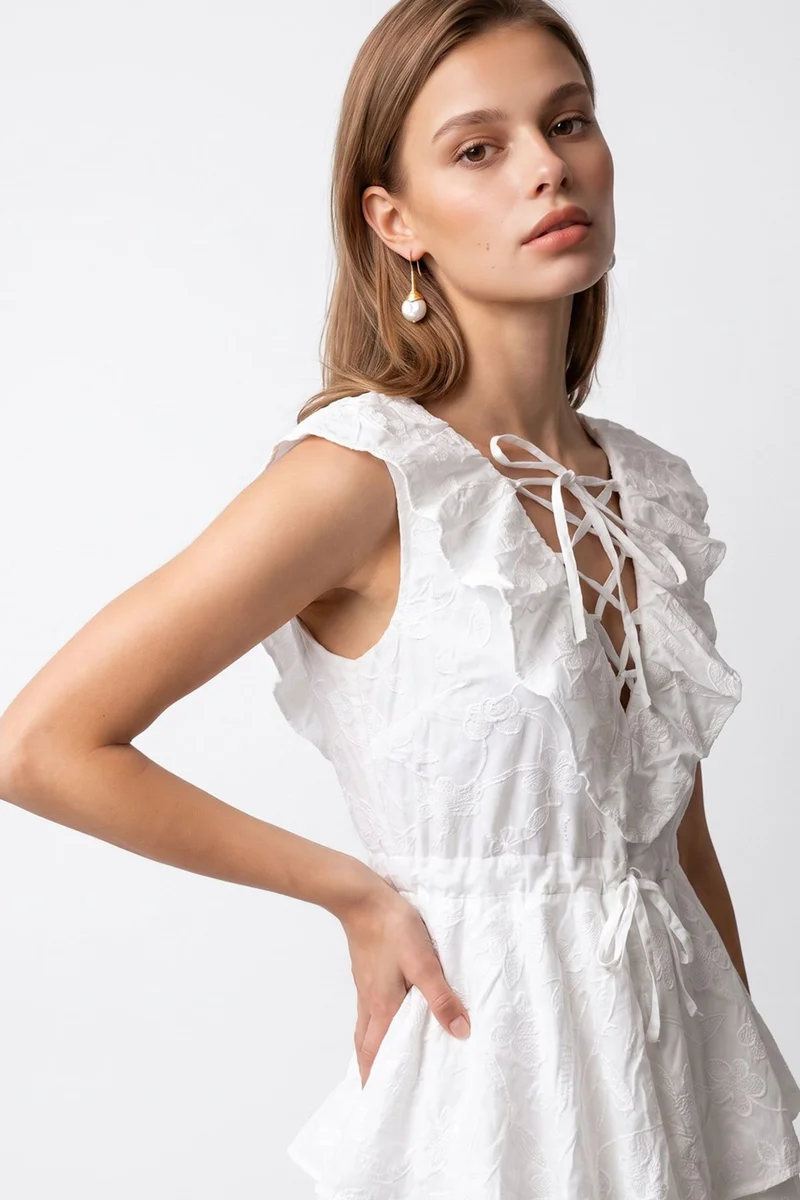 ميكسراي MIXRAY Cotton Maxi Dress