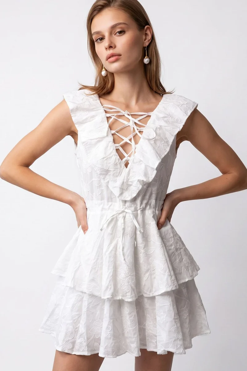 ميكسراي MIXRAY Cotton Maxi Dress