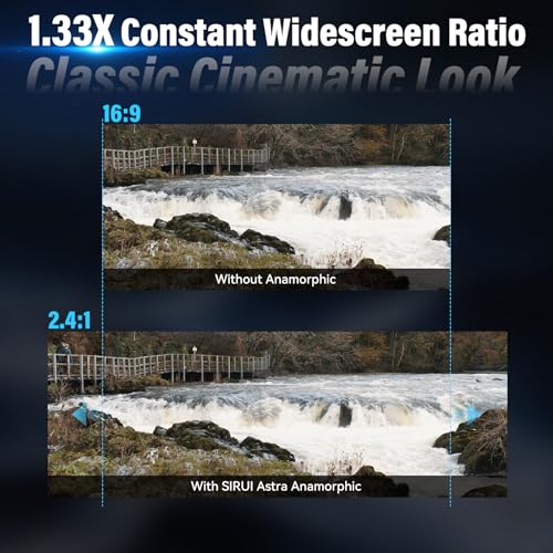 SIRUI Astra 75mm 133X Auto Focus Full Frame Anamorphic Cine Lens for Z Mount Cameras Z66II Z77II Z8 Z9 Z5050II ZFZFC Blue Flare - Image 3