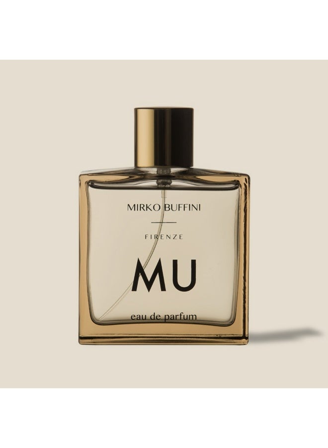 عطر "مو" (Mu) من ميركو بوفيني (Mirko Buffini) - أو دو بارفان (EDP) للرجال والنساء - عطر فاخر ومميز (Niche) يدوم طويلاً - بخاخ 100 مل.