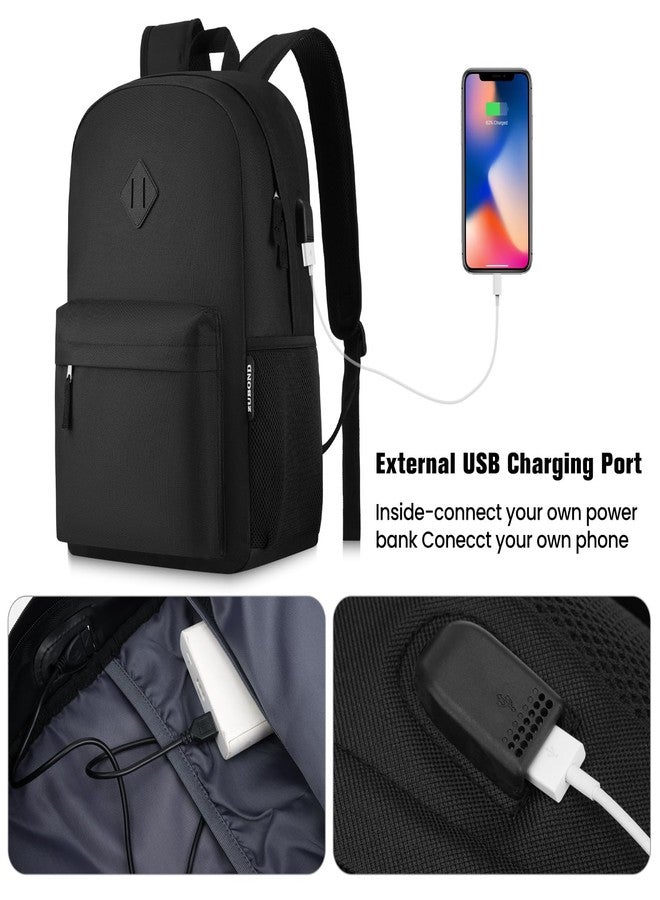 ZUBOND G11 Backpack, Black, 15.6 Inch - Image 3