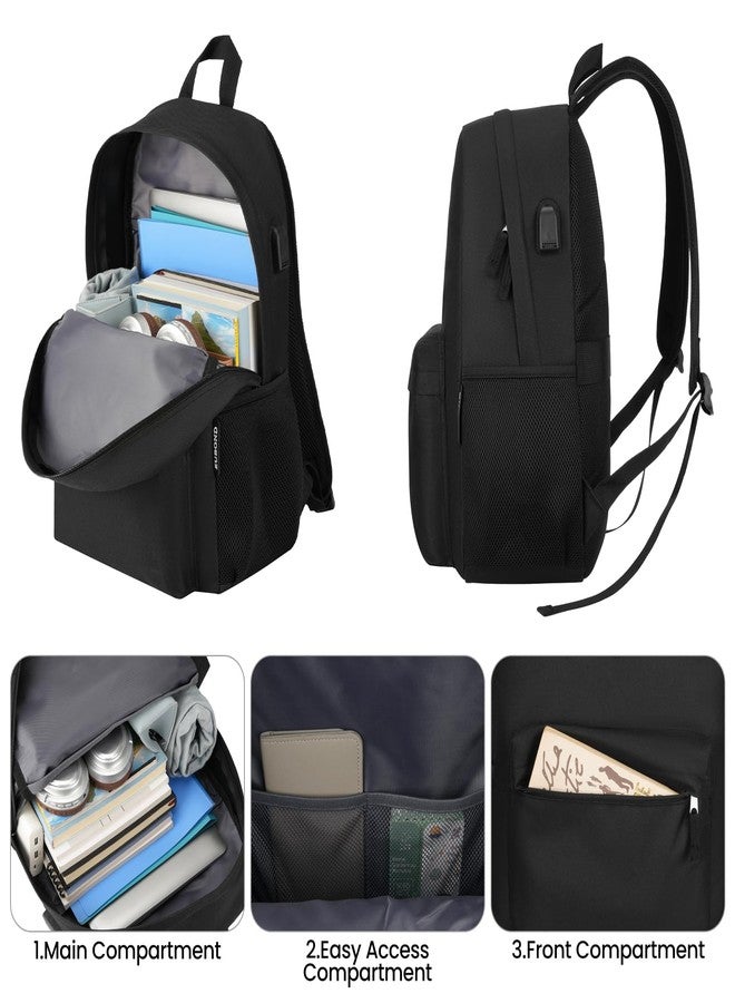 ZUBOND G11 Backpack, Black, 15.6 Inch - Image 2
