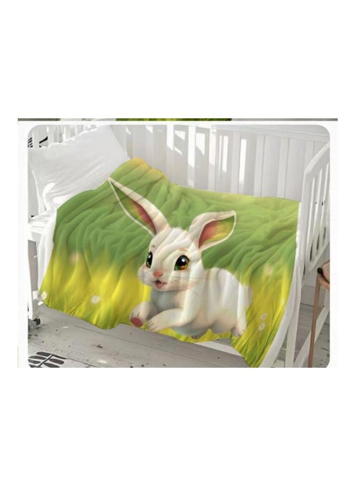 general Children's or student cartoon flannel thin blanket (warm and comfortable, suitable for sleep, games) 100cm*150cm - 696 - Image 3