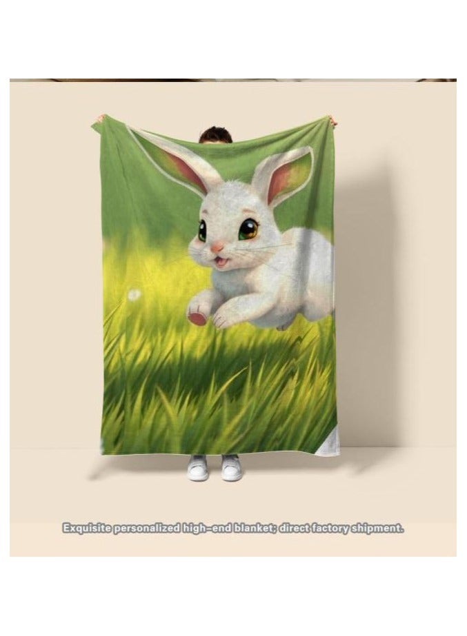 general Children's or student cartoon flannel thin blanket (warm and comfortable, suitable for sleep, games) 100cm*150cm - 696 - Image 5
