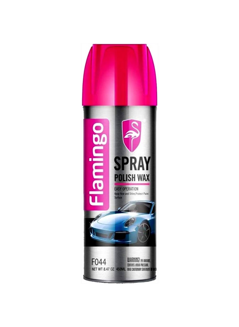 Flamingo Polishing Wax Spray | F044 | 450ML - Image 1