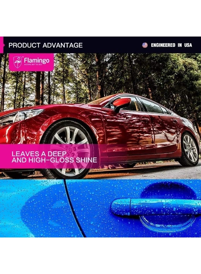 Flamingo Polishing Wax Spray | F044 | 450ML - Image 3