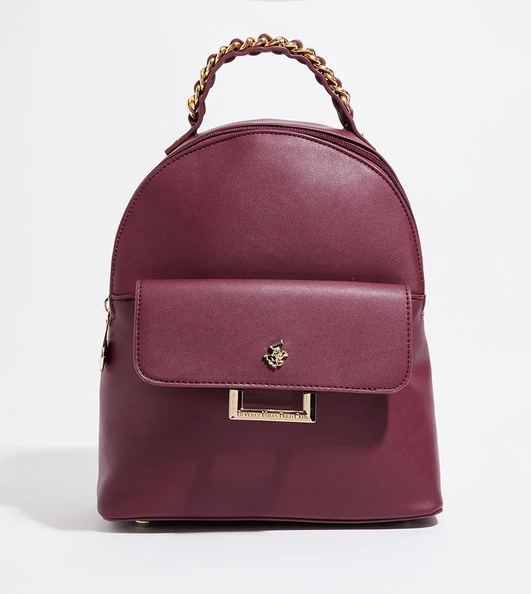 BEVERLY HILLS POLO CLUB Logo Detail Backpack