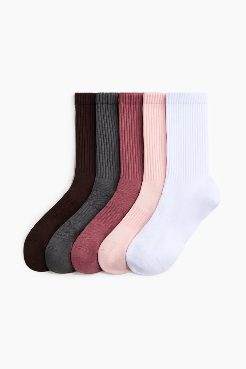 H&M 5-pack DryMove™ sports socks