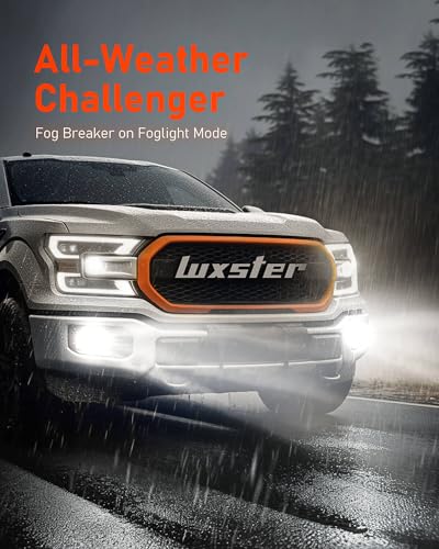 LUXSTER | Punisher 9007 HB5 LED Bulbs, 40000LM Ultra Bright, Triple Copper Pipes Cooling Tech(Unique), Dual Beam, Plug-N-Play Installation, 6000K Pure White, IP68 Waterproof Foglight, Pack of 2 - Image 3