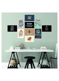 Paper Plane Design PAPER PLANE DESIGN Quote and Motivational Poster Set of 10 (Size 45 x 30 cm) d608  - Image 4