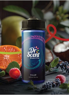 دكتور سينت دكتور سينت بريز أوف جوي موزع زيت عطري – توليب | عطر فاخر مع قاعدة التفاح والبرتقال البرازيلي، واللافندر، والليتشي والخوخ، والزنبق، والياسمين، والماغنوليا كمكونات سفلية.  - Image 5