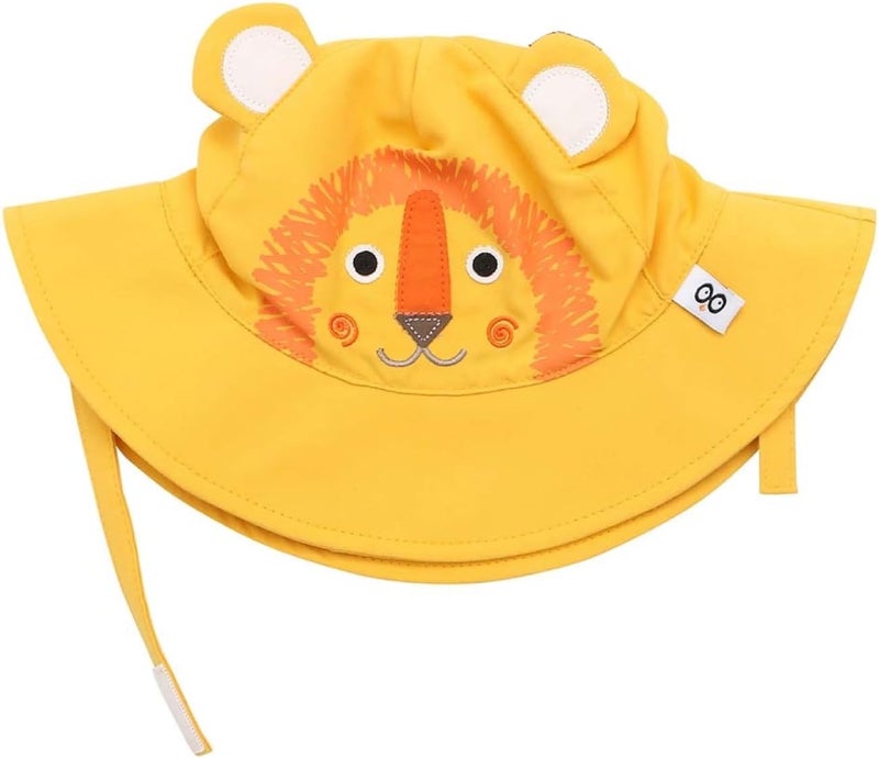 Zoocchini Summer Cap UPF 50 – Leo The Lion – Fun and Protect! – 3-6 m - Image 1