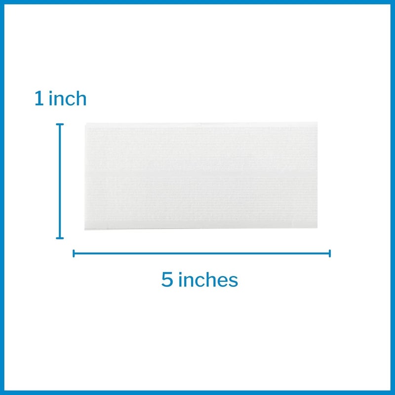 McKesson Skin Closure Adhesive Strips Reinforced Steri Strip for Wound Care 1 in x 5 in 25 Count - Image 4