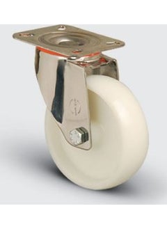 Emes Stainless Inox, Swivel Plate Connection, Bushing, Polyamide Light Industry Wheel Diameter: 100 - Ssem01 Zkz 100 
