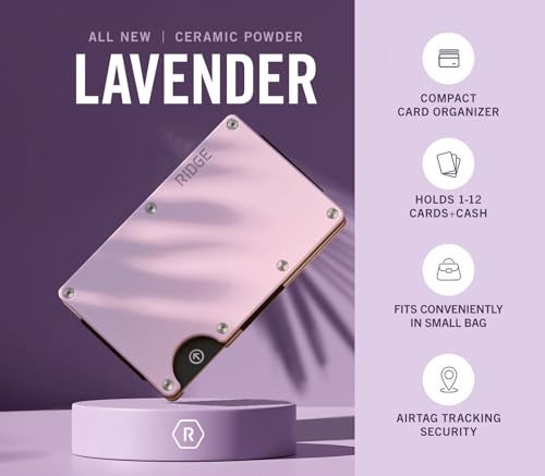 The Ridge Ridge Wallet For Women - Minimalist Small Wallet for Women, RFID Protection, Slim, Perfect Size, Pocket Fit, Holds up to 12 Cards - Image 5