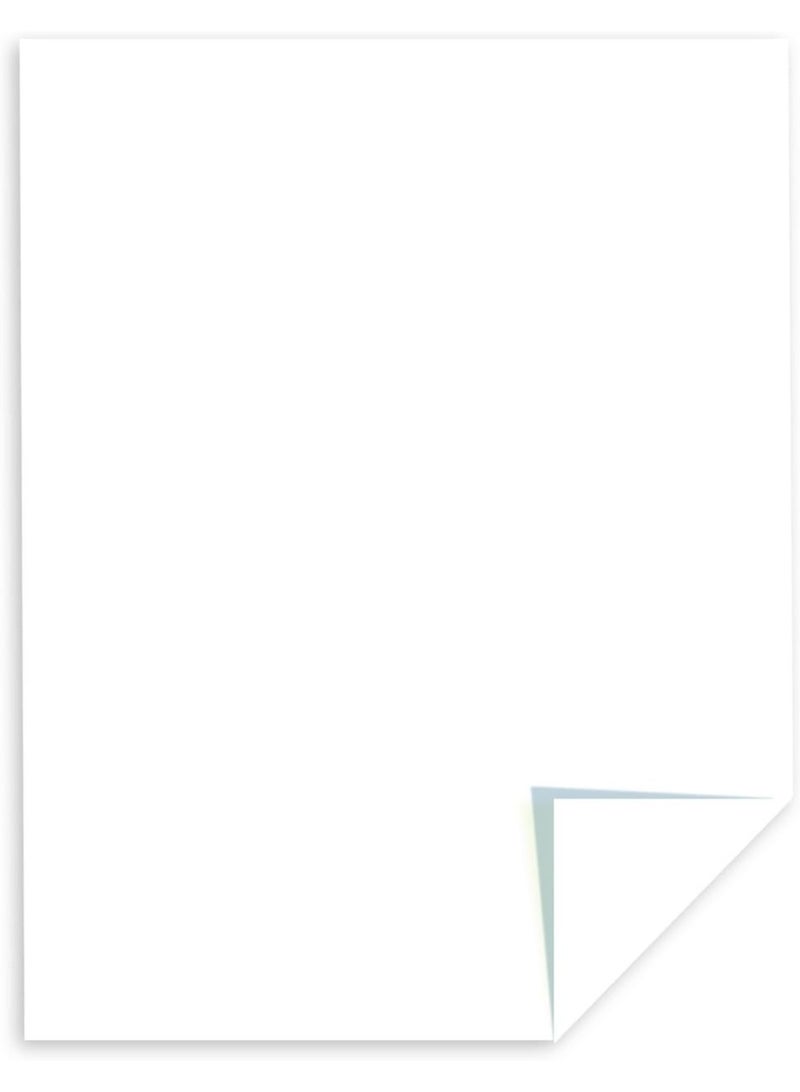 Astrobrights/Neenah Bright White Cardstock, 8.5" x 11", 65 lb/176 gsm, White, 75 Sheets (90905-02) - Packaging May Vary - Image 2