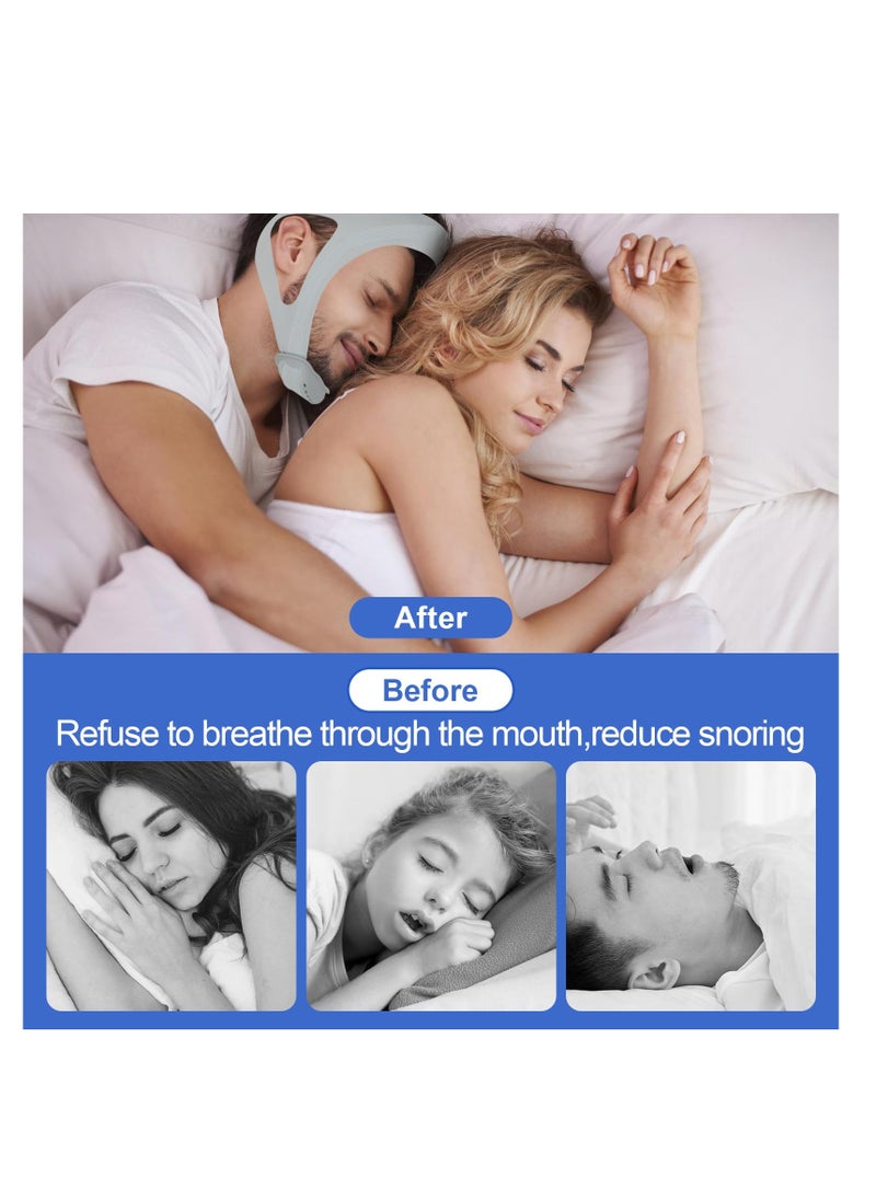 Upgraded Anti Snoring Devices, Anti Snoring Chin Strap, Adjustable and Breathable Chin Strap, Provide The Effective Snoring Solution to Stop Snoring, Keep Mouth Closed While Sleeping for Woman and Men - pzsku/Z7A153ADA13C5A3FE908EZ/45/_/1716541800/7fdadc9e-305d-4acb-a2b5-6bfb40e1873e