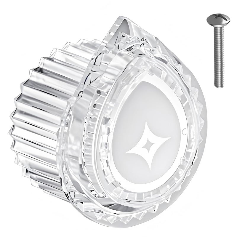 gcbcrit Shower Knob for Moen 100710 Posi-Temp One-Handle Tub and Shower Replacement Knob Kit, Chrome - Image 1