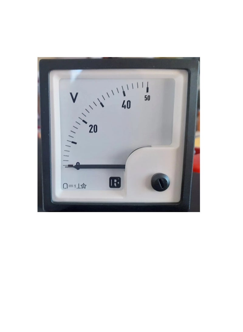 AC Analogue Panel Voltmeter 72x72  Direct Type  ERI72VD - Image 3