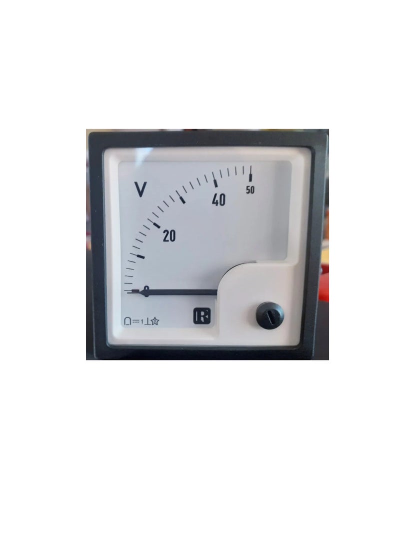 AC Analogue Panel Voltmeter 72x72  Direct Type  ERI72VD - Image 2