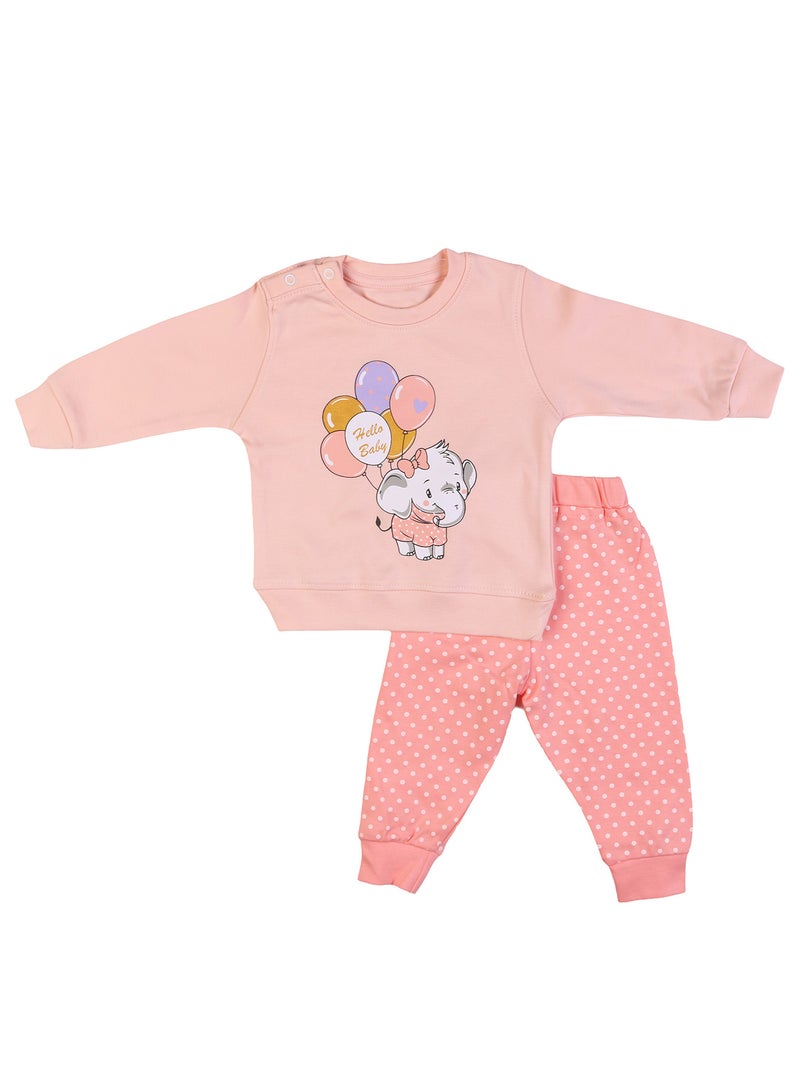 زيركون بيجامة خريفي مواليد - Image 1