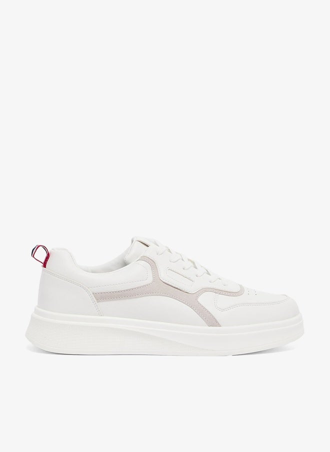 Seventy Five Casual Webbing Loop Detail Low Top Sneakers - Image 1