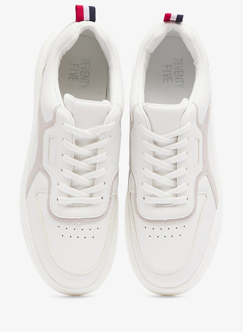 Seventy Five Casual Webbing Loop Detail Low Top Sneakers - Image 4