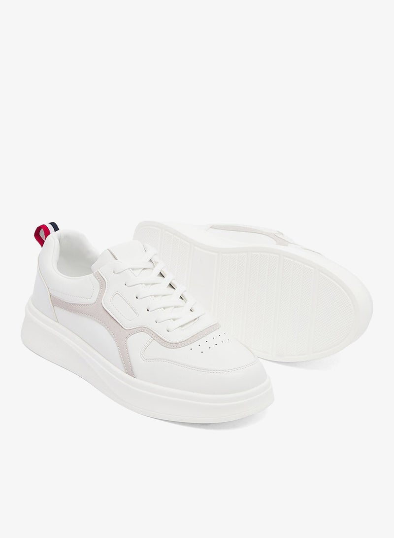 Seventy Five Casual Webbing Loop Detail Low Top Sneakers - Image 3