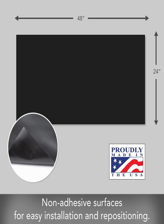 CounterArt Black Under Sink Mat to Protect from Spills, Stains, and Leaks Made in The USA 48” x 24” Non-Adhesive Waterproof Cabinet Protection Craft Mat Work Area Protection - Image 5