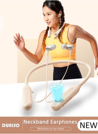 Wireless Neckband Headphones with LED Display,Bluetooth 5.3 2000mAh large battery 200H Extra Long Playtime Wireless Stereo Neckband Earbuds Waterproof Earphones for IOS and Android - pzsku/Z7A156C9A75E37E32ACE4Z/45/_/1724043375/80c571e6-3e32-4c5a-b1db-ffd1d5d06c9a