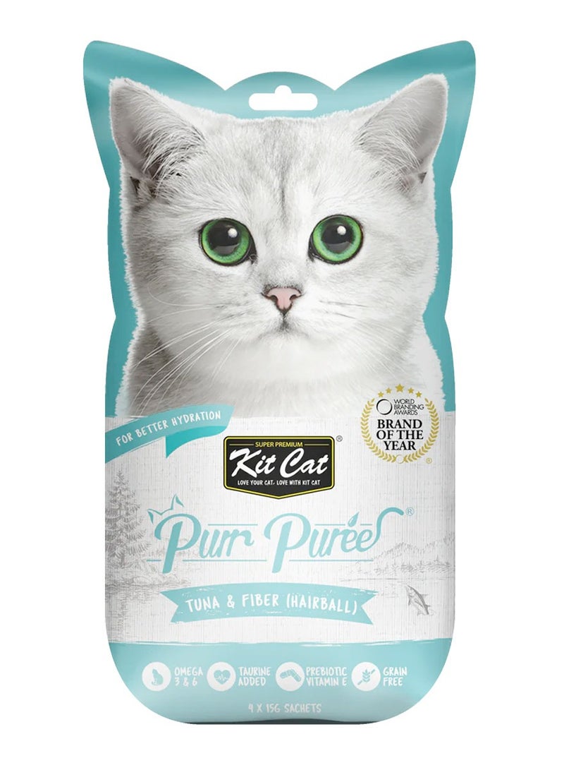 كيت كات بور هريس التونا والألياف (كرات الشعر) - Image 1