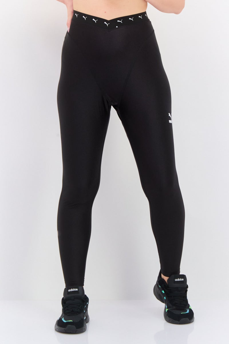 PUMA Women Sportswear Fit Pull On Training Leggings, Black - Image 1