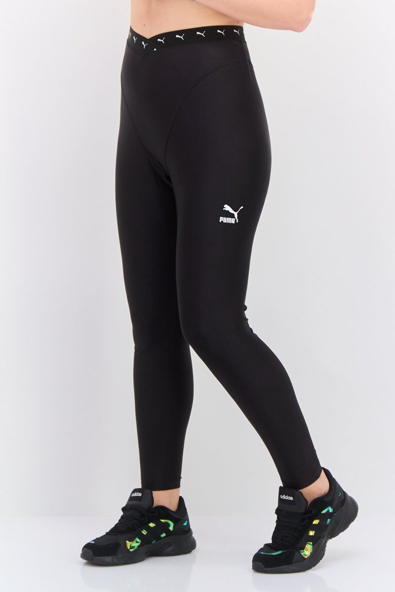 PUMA Women Sportswear Fit Pull On Training Leggings, Black - Image 2