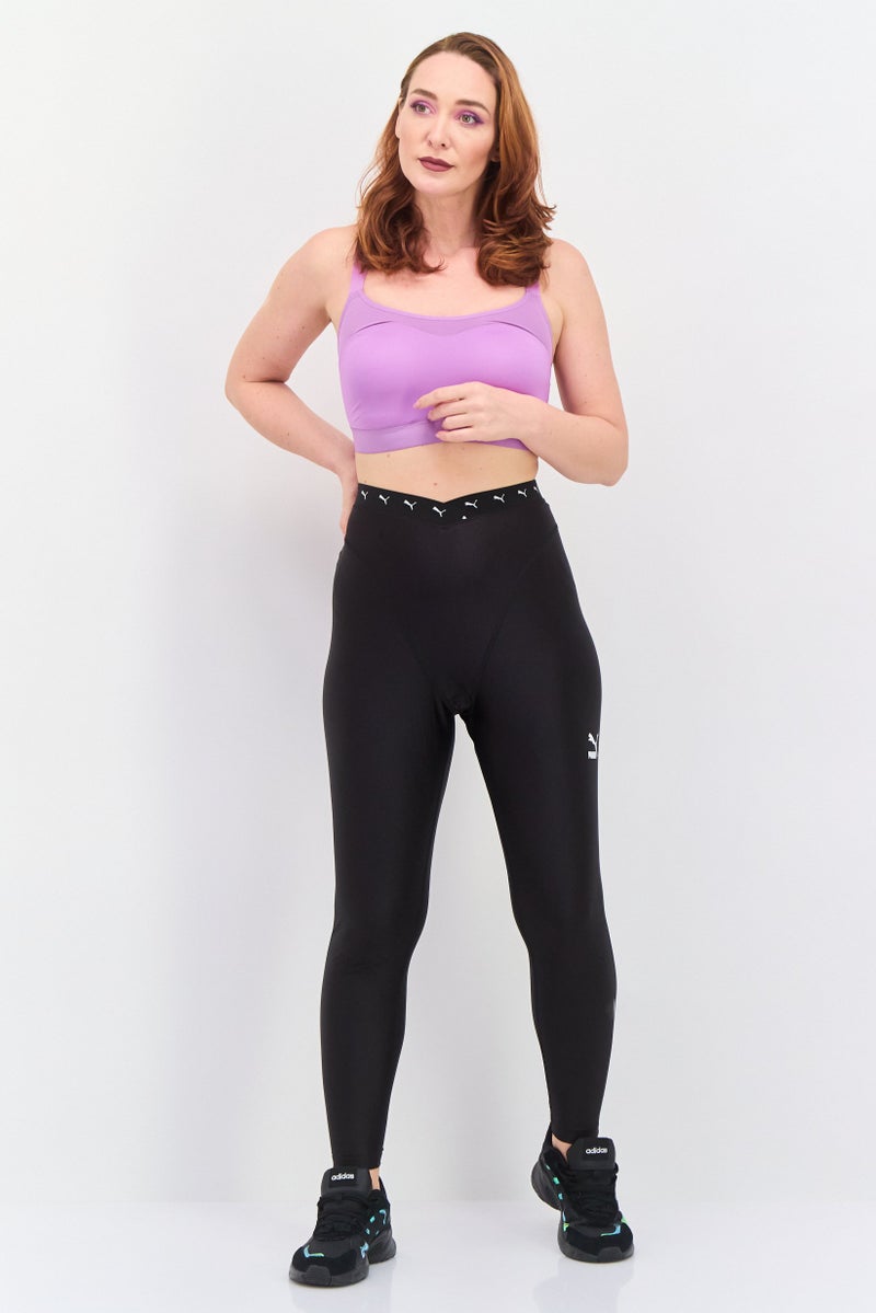 PUMA Women Sportswear Fit Pull On Training Leggings, Black - Image 4