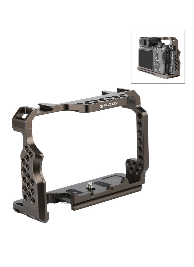 PULUZ PULUZ Video Camera Cage Stabilizer for Sony A7 III & A7M3 / A7R3 & A7R III, without Handle  - Image 1