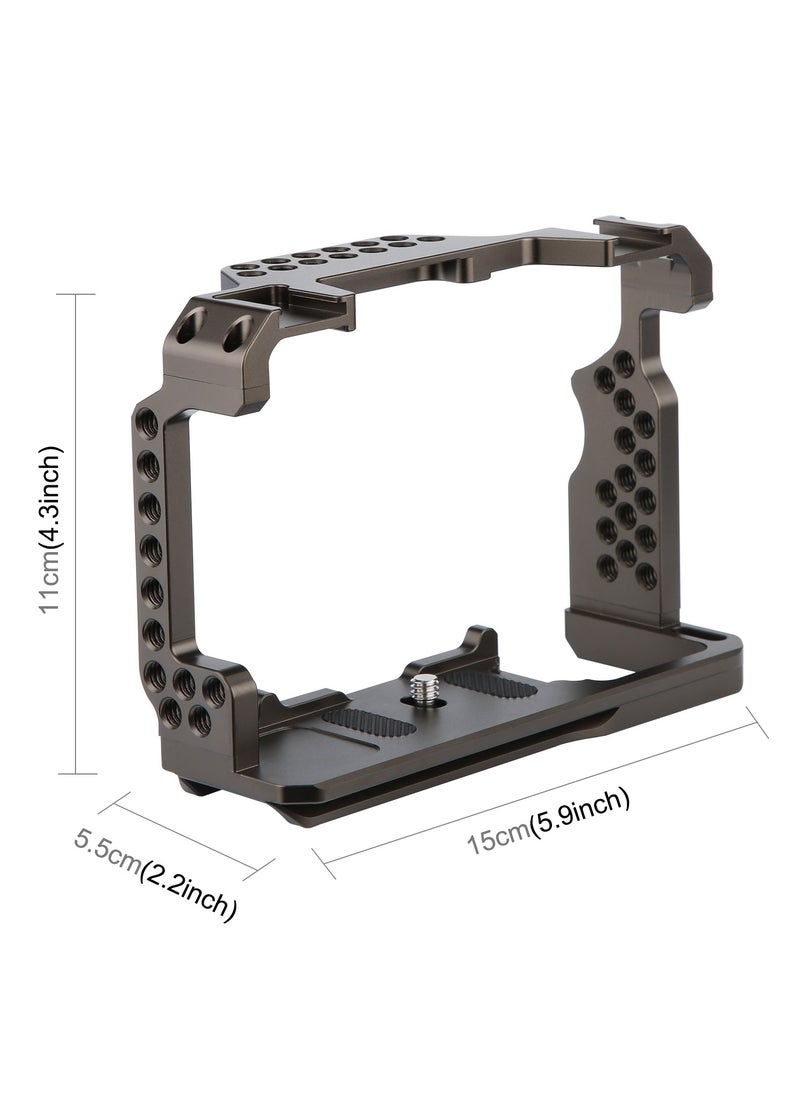 PULUZ PULUZ Video Camera Cage Stabilizer for Sony A7 III & A7M3 / A7R3 & A7R III, without Handle  - Image 2