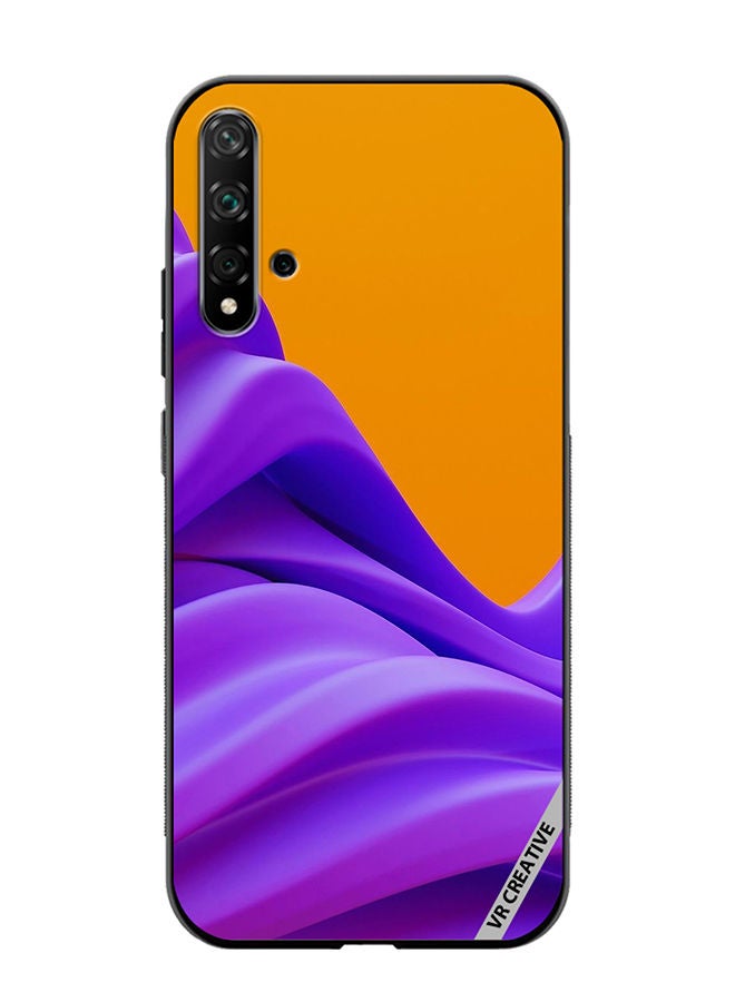 VR CREATIVE Protective Case Cover For Huawei Nova 5T Abstract Design Multicolour - Image 1