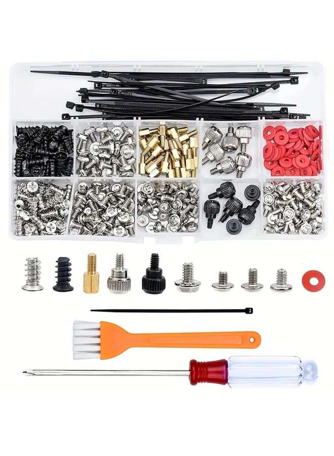 368pcs Computer Screws Kit Complete PC Assembly And Maintenance Repair Set - Image 2