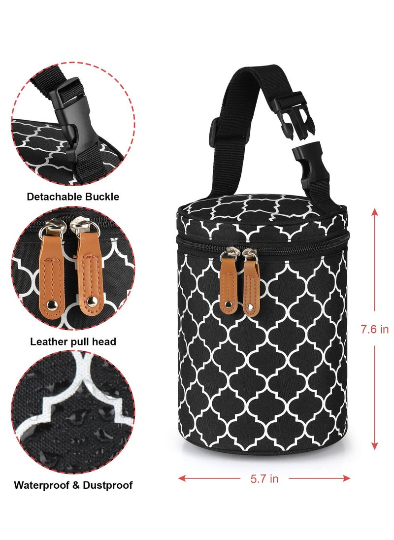 MIXDE Breastmilk Cooler Bag Insulated Baby Bottle Cooler Bags for Travel Baby Bottle Bag for Daycare Nursing Mom  - Image 3