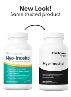 fairhaven health Myo-Inositol Dietary Supplement-120 Capsules  - Image 1