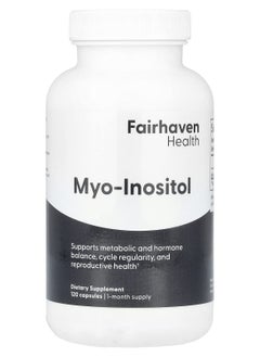 fairhaven health Myo-Inositol Dietary Supplement-120 Capsules  - Image 2