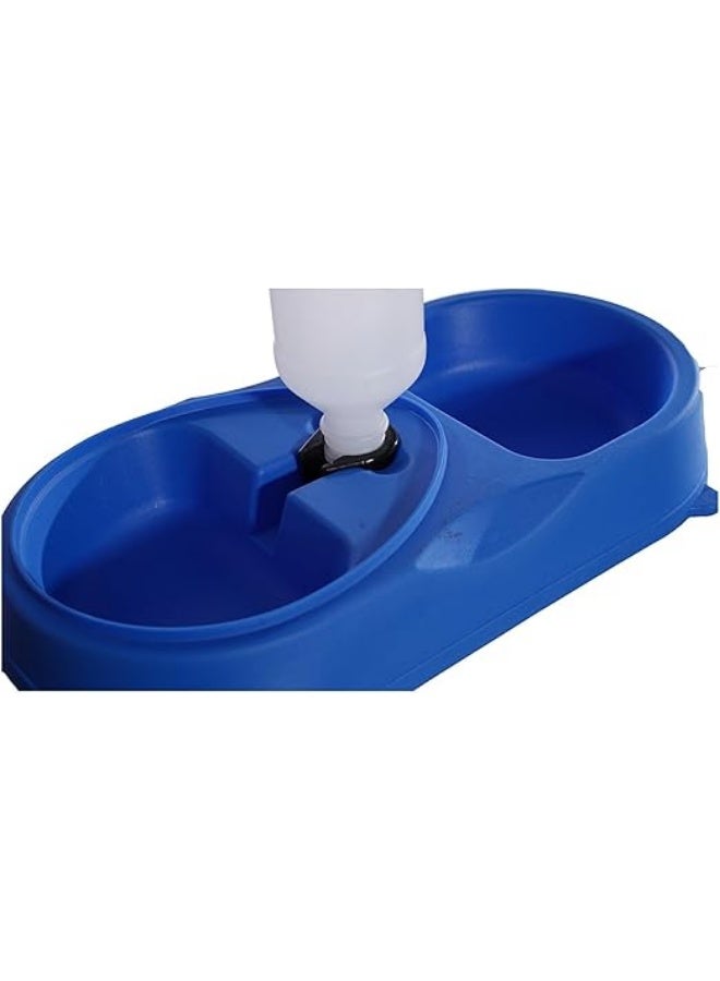 وعاء طعام للقطط والكلاب مع موزع للماء. - Image 3