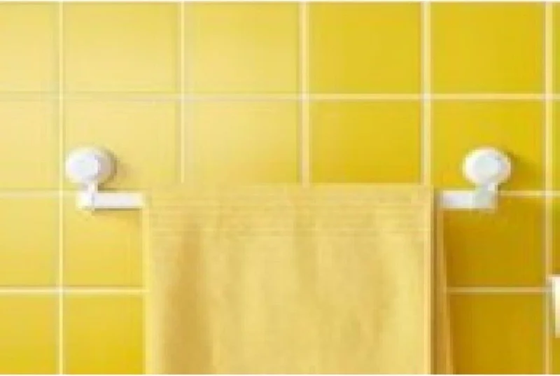 Ikea Tisken Suction Cup Extendable Towel Hanger