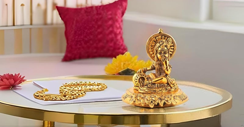 Lavanaya Silver® - Silver Plated Radha Krishna Idol with Velvet Gift Box | Decorative Statue for Home Temple & Décor | Ideal for Wedding, Anniversary, Housewarming, Birthday, Return & Diwali Gift - Image 2