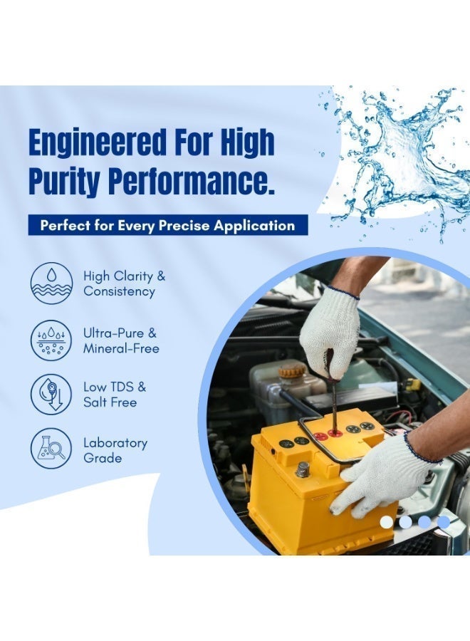 Bliss of Earth Distilled Water 5L | Laboratory Grade | Demineralised & Deionised | For Cosmetics, Car Battery, Steam Iron, Humidifier & Industrial Use | 100% Pure | Made in UAE - Image 5